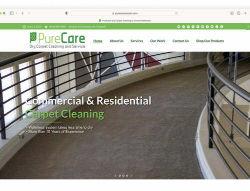 PureCare Carpet Website